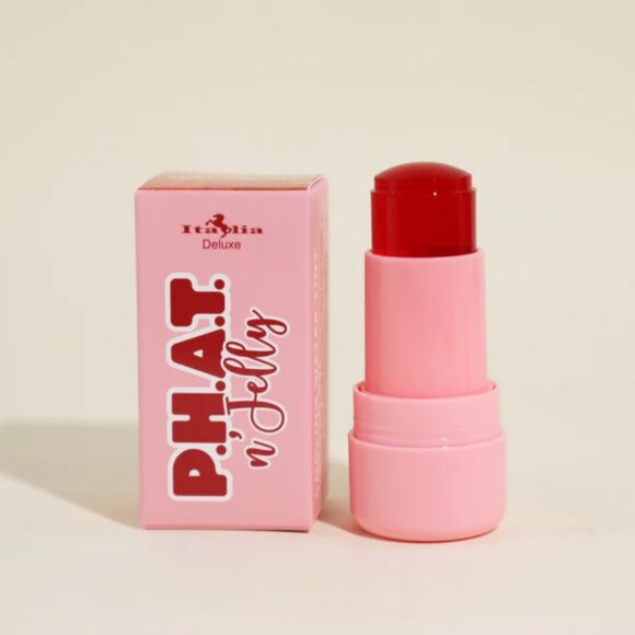 Italia Deluxe PHAT n Jelly Water Lip Tint Long Lasting Sheer Lip and Cheek Stain - Picture 1 of 8